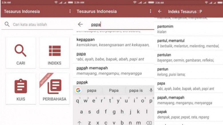 Thesaurus Indonesia