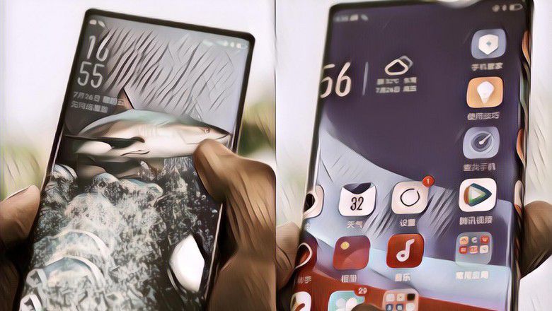 Oppo Perlihatkan Prototipe Ponsel Layar Lengkung yang Hilangkan Bezel