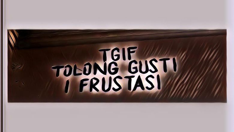 Sederet Tulisan Curhatan Warga +62 di Tembok yang Bikin Ngelus Dada