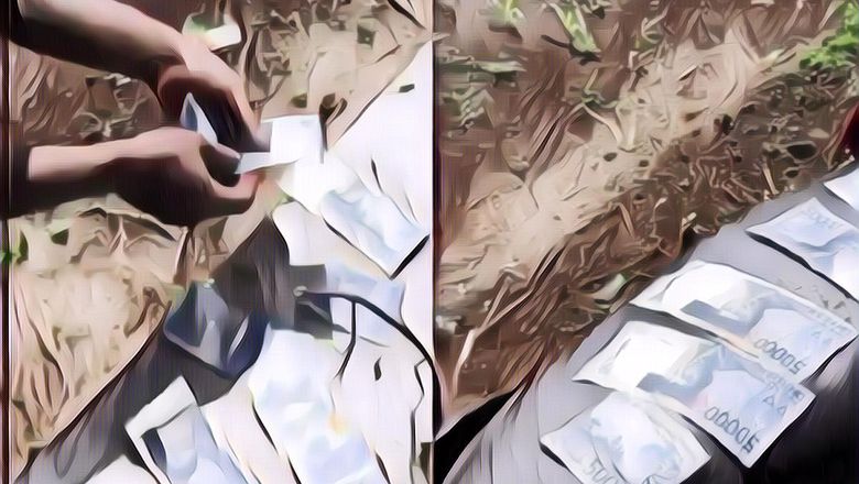 Heboh Video Warga Temukan Uang Puluhan Juta di Saluran Irigasi Usai Banjir