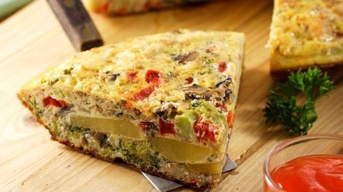 5. Omelette Kentang Ala Spanyol