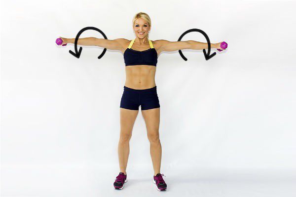 2. Lengan Memutar Setengah Lingkaran