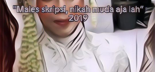 Wanita Ini Viral Gara-Gara Nikah Muda dengan Alasan Malas Skripsi, Begini Sekarang Nasibnya