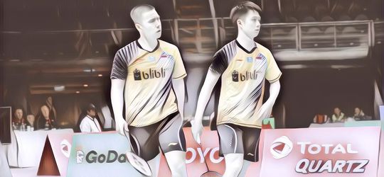 Pasangan Ganda Putra Marcus/Kevin Samakan Kedudukan Jadi 1-1