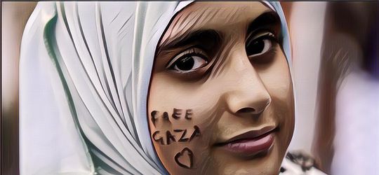 Saat Di Tanya Kenapa Pakai Jilbab Saat Tidur, Jawaban Wanita Gaza Ini Bikin Kaget~