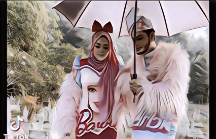 Heboh, Pasangan Ini dengan Pedenya Pakai Baju Barbie Bikin Netizen Terkejut