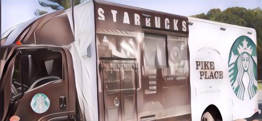 Mewah Abis! Pengantin Ini Keluarkan Uang Hampir Rp 50 Juta Demi Hadirkan Truk Starbucks