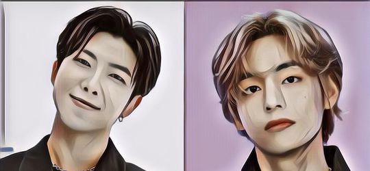 Ganteng Banget! Begini Potret RM dan V BTS Saat Pelatihan Tentara di Pangkalan Militer Nonsan