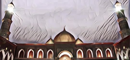Bak Candi dalam Legenda, Masjid Al-Alam Dipercaya Dibangun Hanya dalam Waktu Semalam