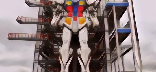 Bangga! Seorang Warga Ciasem Jawa Barat Berhasil Bikin Gundam Setinggi 5,3 Meter