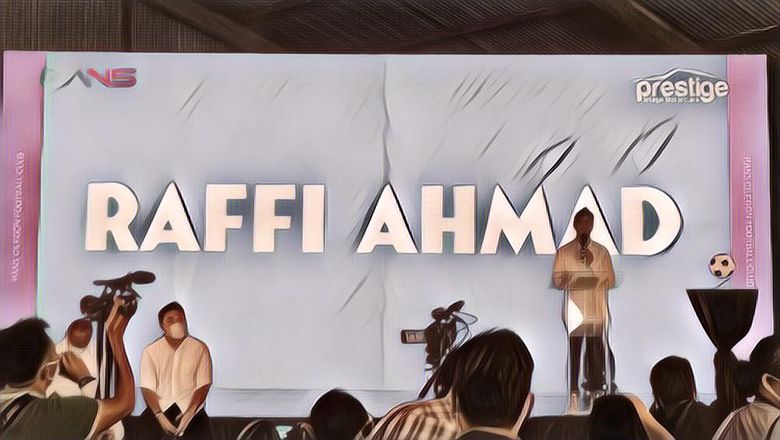 Percaya Proses, Raffi Ahmad Tak Beri Beban Tinggi RANS Cilegon FC