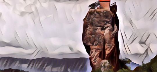 Begini Penampakan Gereja Yang Paling Susah Dijangkau & Paling Misterius di Dunia