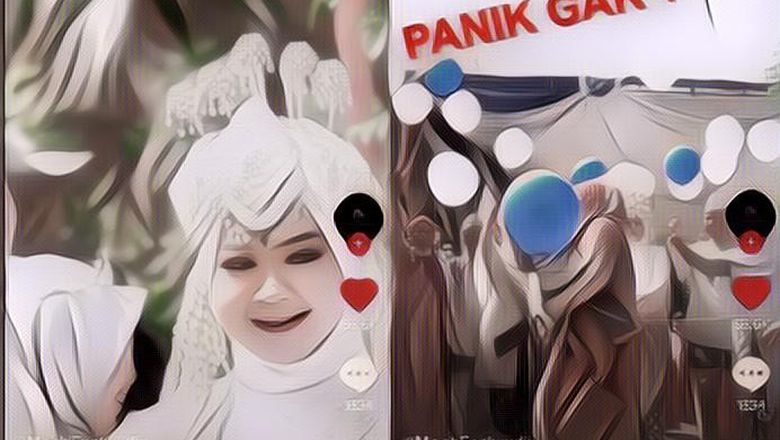 Haduh, Momen Pernikahan Pasangan Ini Jadi Buyar Karena Emak-Emak yang Sibuk Kejar Burung