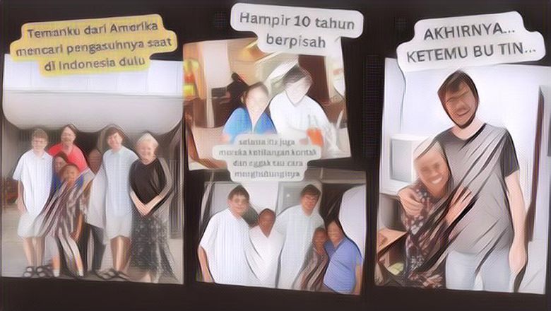 Viral Bule Asal Amerika Ini Mencari Pengasuh Kecilnya Dulu di Jombang, Endingnya Bikin Terharu