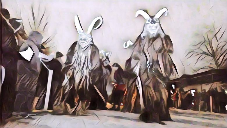 Membuatmu Merinding, Inilah Legenda Krampus Night, Tradisi Iblis Menjelang Natal