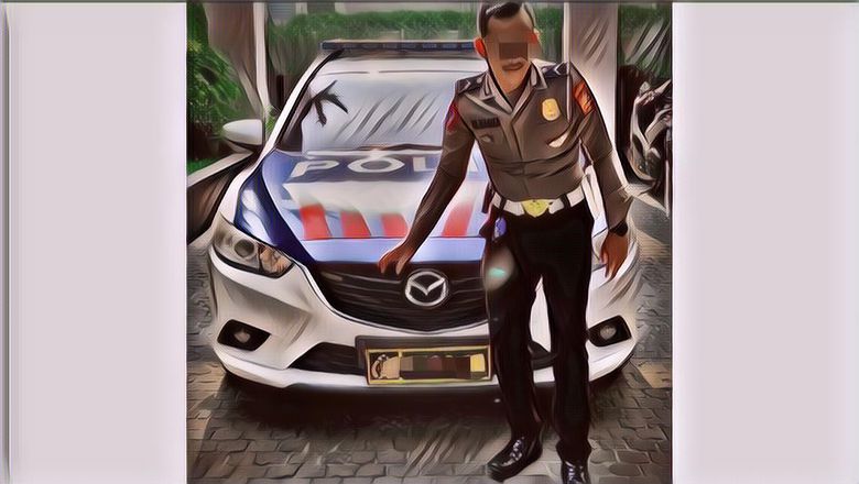 Viral Polisi Pacaran Naik Mobil Dinas, Ternyata Sosoknya Bukan Orang Sembarangan