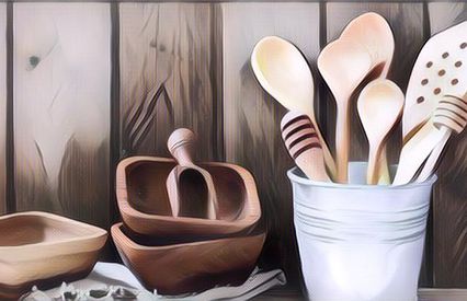 Tips Membersihkan Peralatan Memasak Berbahan Kayu