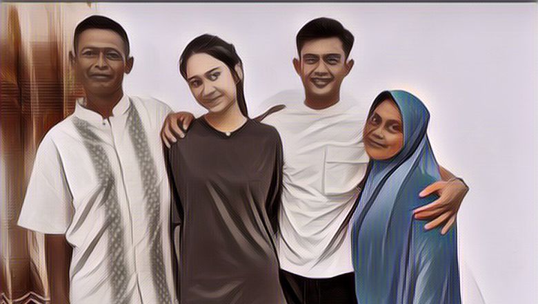 Begini Jawaban Azizah Salsha Usai Dikritik Pakaiannya Saat Melayat Ayah Arhan