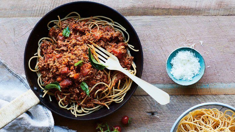 Mie bolognese