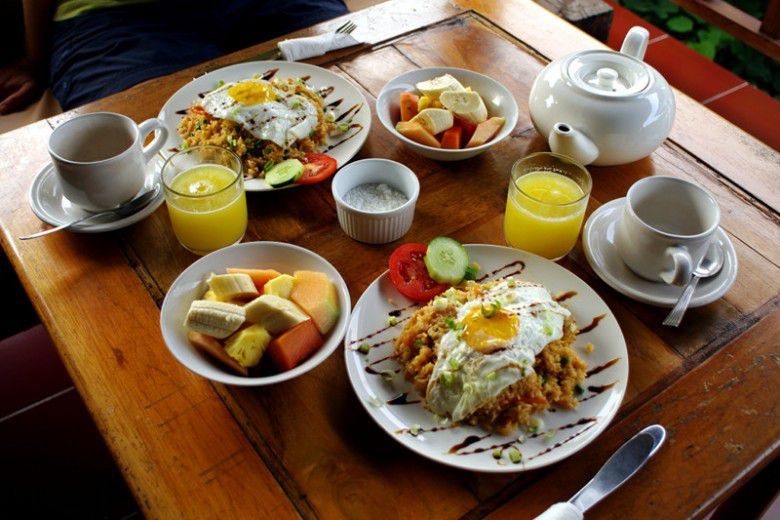 Indonesian breakfast