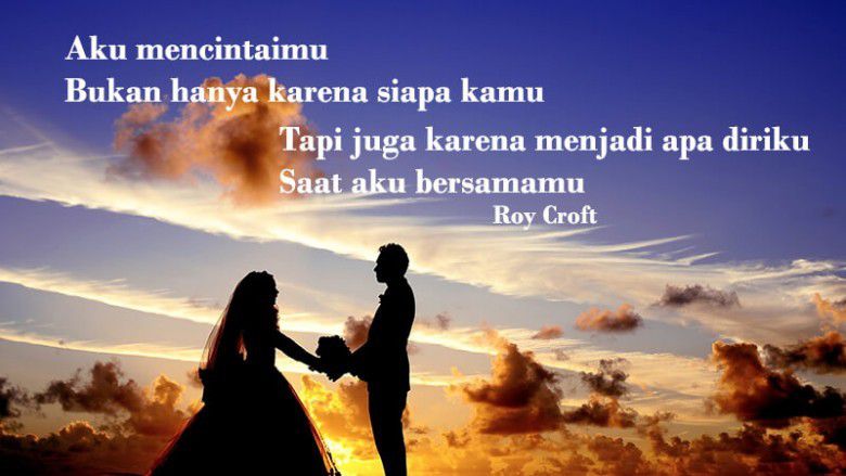 Melalui cinta, kita bisa melewati semua ujian kehidupan yang ada.