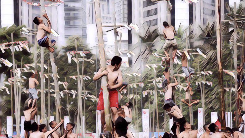 Ternyata Warga Palestina Turut Meriahkan HUT RI Ke-73