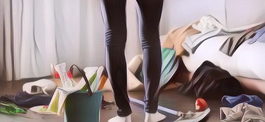 Viral di Medsos Kamar Kos Putri yang Mirip Tempat Pembuangan Sampah, Tidurnya Gimana?