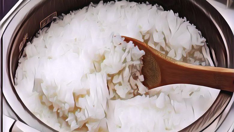 Iseng Nyoba Masak Nasi Goreng di Magic Com, Hasilnya Malah Kayak Batu