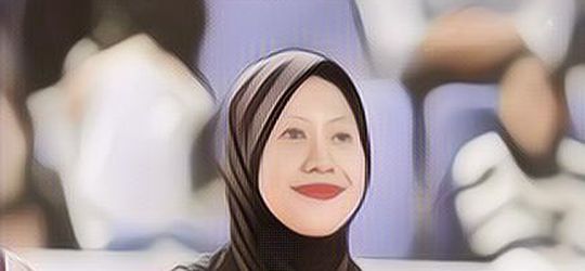 Megawati Shock Diberi Hadiah Hijab dari Pelatih Red Sparks