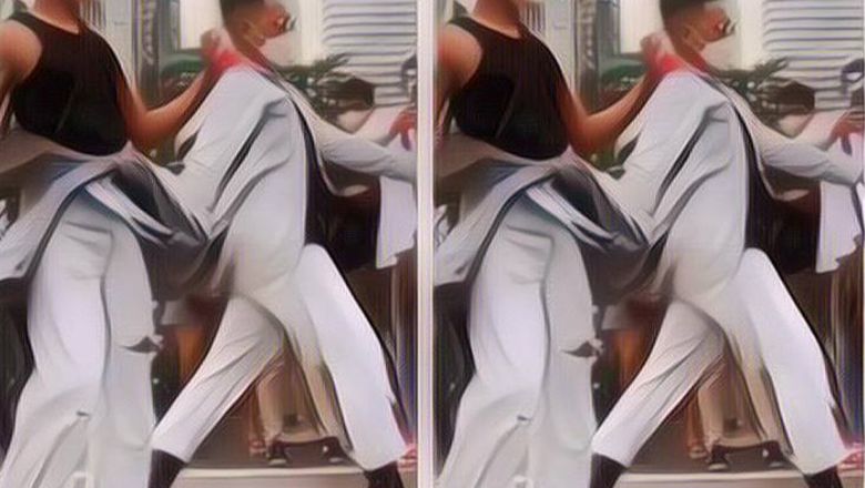 Kocak! Para Cowok Citayam Ini Tampil Pakai Heels, Jalannya Bener-Bener Luwes!