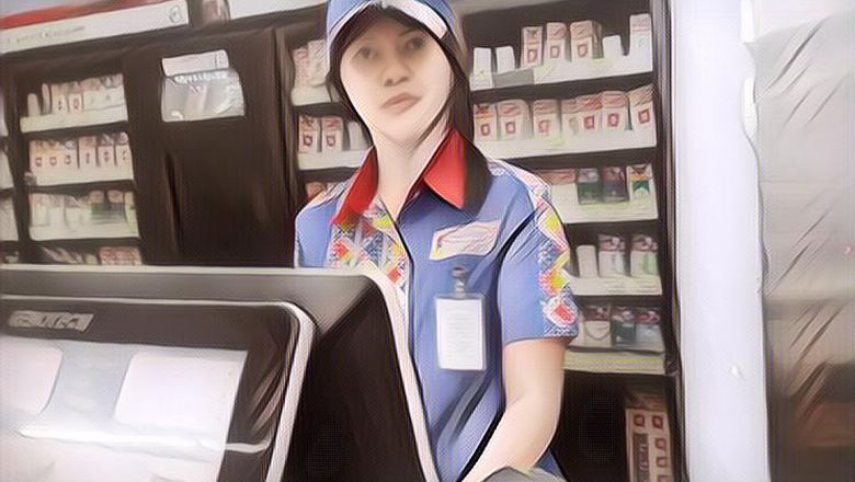Sudah Tahu Belum, Apa Alasan Kasir Indomaret dan Alfamart Selalu Berdiri Meski Tak Ada Pembeli?