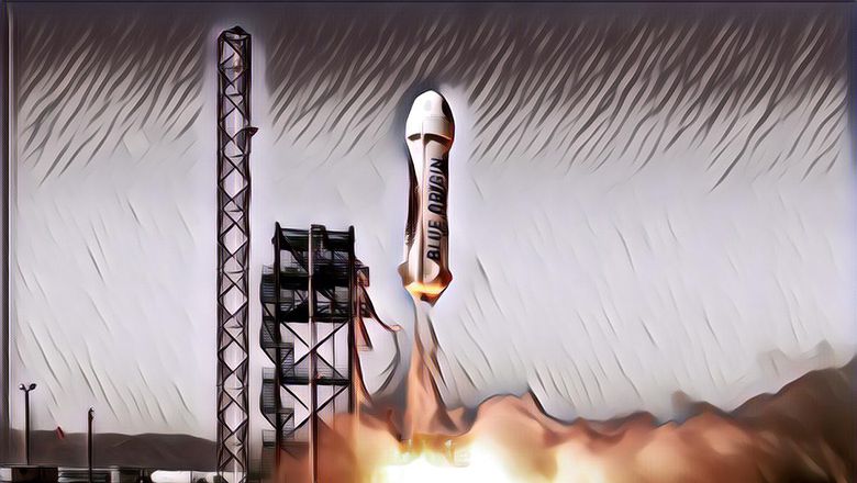 WADUH! Rocket Blue Origin Jatuh Sesaat Setelah Lepas Landas, Apa Penyebabnya?