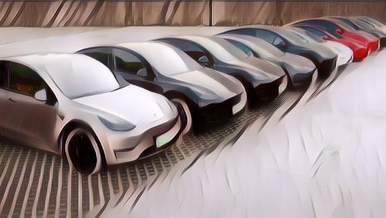 Unik Banget! di Sebuah Kota di Pegunungan Kecil di China, Warganya Menggunakan Mobil Tesla untuk Dagang!