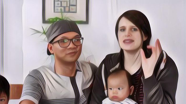 Viral, Reaksi Bule Jerman Istri Eks OB Asal Indonesia Coba Ikan Asin!