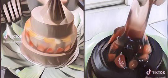 Ngakak Abis! Warganet Iseng Coba Bikin Puding Tumpeng, Hasilnya Malah Meleyot