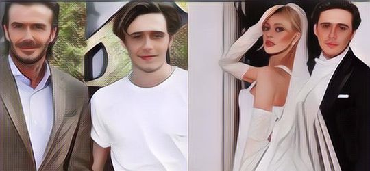 Menyentuh Banget! Berikut Ini Isi Pidato David Beckham di Pernikahan Putranya, Brooklyn Beckham