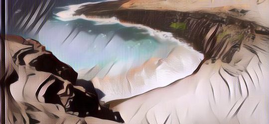 Pantai Papakolea, Pantai Pasir Hijau Nan Eksotis~