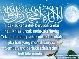 Manusia harus jadi lebih baik dari hari ke hari.