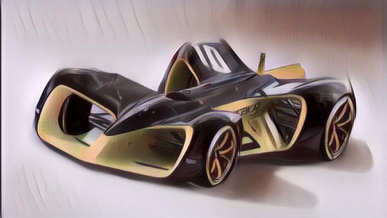 Tonton Mobil Nirawak Ini Selesaikan Putaran di Lintasan Balap yang Legendaris