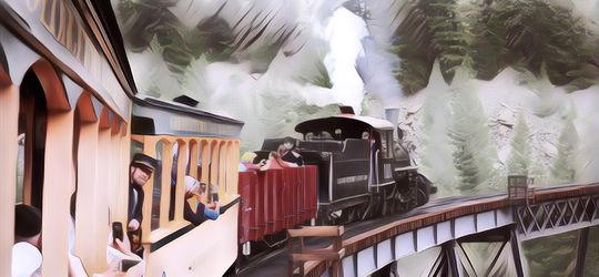 Jalur Kereta dengan Pemandangan Paling Ajaib di Dunia