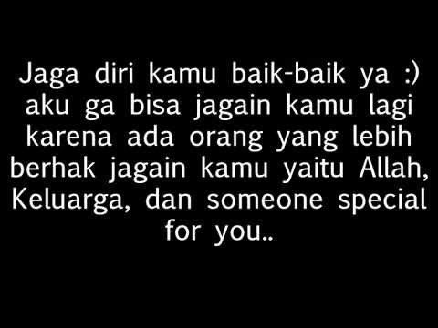 Doa dan harapan terbaik untuk mantan.