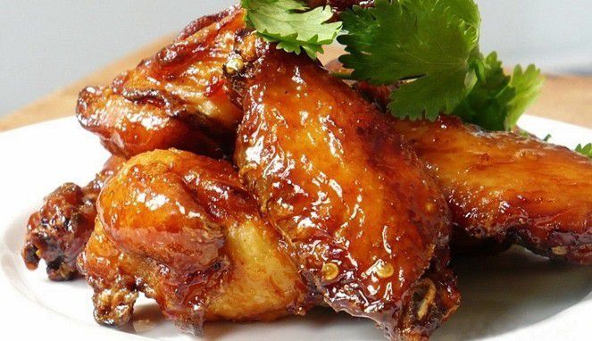 1. Sayap Ayam Bakar Madu