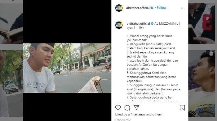 # Aldi Taher percaya diri Masuk Surga