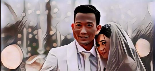 10 Potret Pernikahan Denny Sumargo dan Olivia Allan yang Syahdu dan Penuh Haru