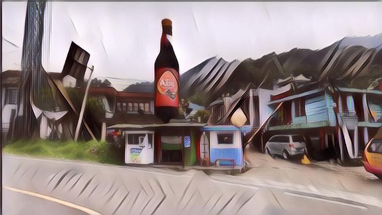 Terungkap! Gini Alasan Tugu Botol Kecap Legendaris Di Puncak Dibongkar Padahal Sudah Hampir 40 Tahun Jadi Ikon