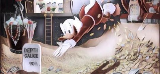 Berenang di Kolam Koin Ala Paman Gober Ternyata Bisa Diwujudkan Gengs