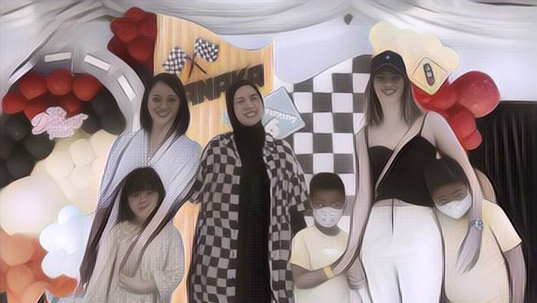 Dianggap Seksi, Nia Ramadhani Bikih Heboh di Ultah Anak Tya Ariestya