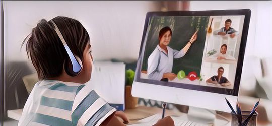 Kumpulan Momen Lucu Anak Belajar Daring, Bikin Ngakak!