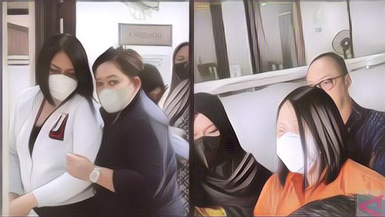 Fantastis! Ternyata Segini Harga Jaket Burberry Putri Candrawathi Sebelum Tertutup Baju Tahanan Polisi Warna Oranye