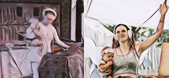 Viral Ada Seorang DJ yang Selalu Bawa Anaknya Manggung Sambil Menyusui